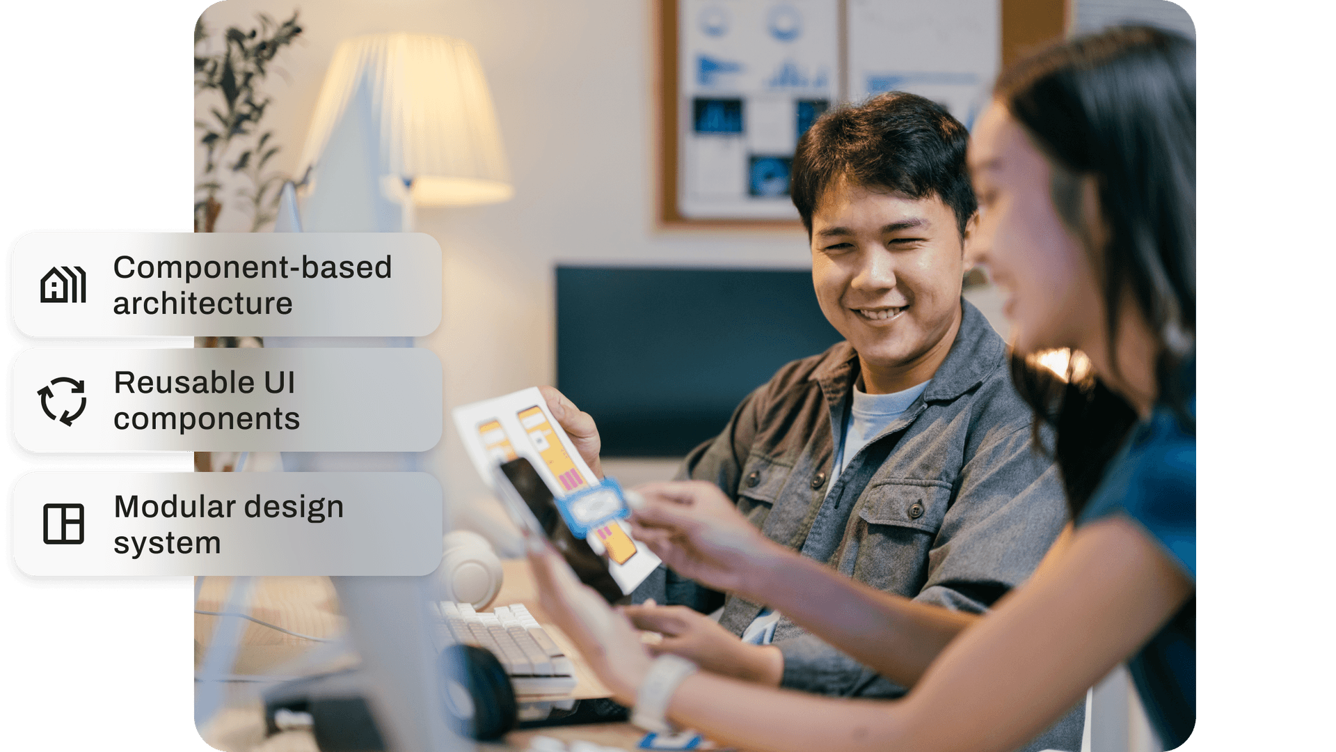 Bespoke app development team collaboration